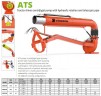 Veneroni ATS 40/540, 4m, 1800 m3/h PTO pump with hydraulic rotation and telescopic tube