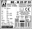 BE-M 25 IP55 жидкостно-кольцевой насос