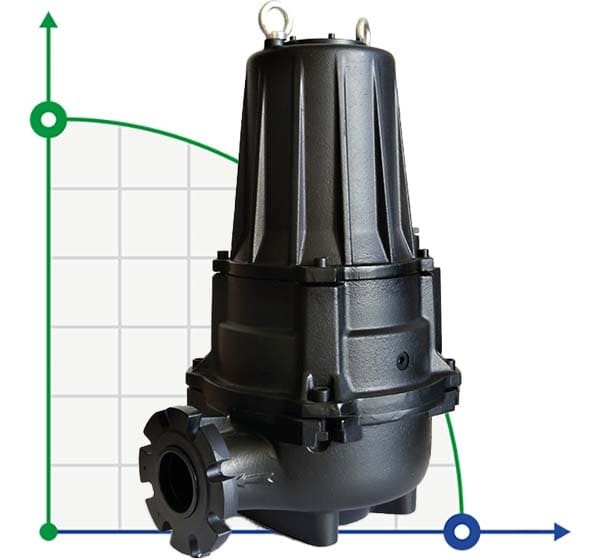 Погружний насос Dreno VTH-EX 80-2/250 з вихровим робочим колесом
