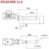 Bomba dosificadora de tornillo ATLAS DOS 11.2-A-NBR sin motor