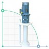 Vertical centrifugal pump IM 150, SP, 800 mm, 4 kW