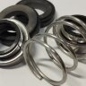 Mechanical double pump shaft seal R-4702 20, SIC/SIC/SIC/SIC, VITON, 304