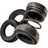 Mechanical double pump shaft seal R-4702 20, SIC/SIC/SIC/SIC, VITON, 304