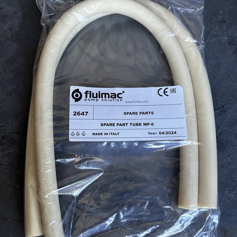 Пищевая неопреновая труба D.9,5 NA. к насосу FLUIMAC MP-6, 51CM