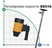 Drum pump BTS-HD-E2-V+SS316L-1500mm (with adjustable speed)