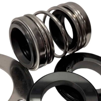 Double shaft seal for pump GRUNDFOS, Pedrollo, Speroni R-4702 25, CAR/SIC/SIC/SIC, NBR, 304
