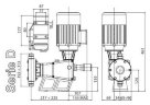 Мембранный насос-дозатор D-BA 300/5 230/1/50 0,25 - 1 фаза