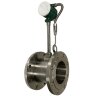 DN150 Edelstahl-Wirbel-Durchflussmesser KLUGB PN16 RF DIN-Flansch, für Dampf 1.75-17.5 t/h <1,6 MPa, <250°C, 4-20mA, ExdIIBT6