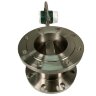 DN150 Edelstahl-Wirbel-Durchflussmesser KLUGB PN16 RF DIN-Flansch, für Dampf 1.75-17.5 t/h <1,6 MPa, <250°C, 4-20mA, ExdIIBT6