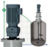Mixer with magnetic drive GREATWALL MIXERS MTC series power up to 315 kW 0~3000 rpm