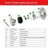Pumpe für Paste, Öl AlphaDynamic AD40. 1 CC Impeller Monobloc (ohne Motor)