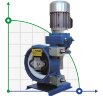 Schlauch-Chemiepumpe FLUIMAC HELIOS ASP 65 VX 19.500 l/h, 7,5 kW, 50 U/min, mit Leistungsanpassung