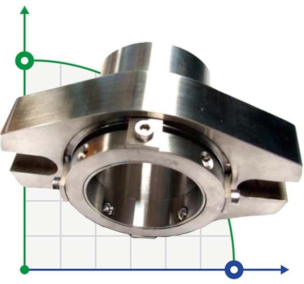 Joint cartouche R–Convertor 33, SIC/SIC, VITON, 304