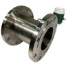 DN125 Caudalímetro vortex de acero inoxidable KLUGB PN16 RF brida DIN, para vapor 0.75-11 t/h <1,6 MPa, <250°C, 4-20mA, ExdIIBT6