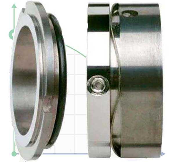 Sello mecánico Alfa Laval R-AL.SR 55, SS/CAR, EPDM, 304