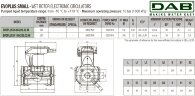 DAB EVOPLUS small 110/220 32 1x220-240 Y25 циркуляционный насос с электронным управлением, 60220933