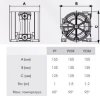Pompe pneumatique à membrane PHOENIX 10-PP 1/4, P10P-HTTPV1