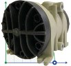 Pompe pneumatique à membrane PHOENIX 20-PP 3/8, P20P-HTTPV1