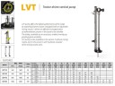 Veneroni LVT 15/540, 4m, 522 m3/h вертикальний насос від ВВП