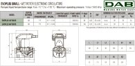 Pompe de circulation DAB EVOPLUS petite 40/180 (1") 1x220-240 Y25 avec commande électronique, 60231351