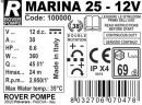 MARINA 25-12V Flüssigkeitsringpumpe