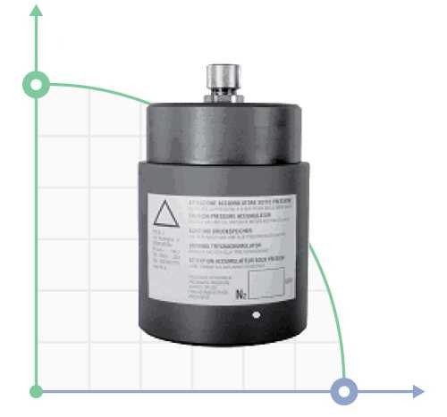 Damper 3,0 l, PVC - FPM, 3/4 inch