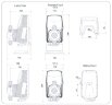 Насос-дозатор обеззараживания воды PDE HC151 CST M70 PVDF-CE-VT + SHUKO PLUG, 1,8-14 л/час, 20-1 бар