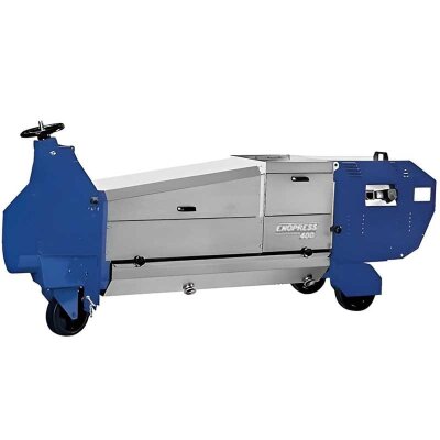 Continuous screw press LIVERANI ENOPRESS/ECOPRESS 400, 5500-8000 kg/hour, 7.5 kW, 3-9 rpm, stainless steel