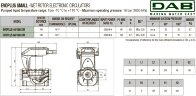 DAB EVOPLUS kleine 40/180 (1"1/4") 1x220-240 Y25 Umwälzpumpe mit elektronischer Steuerung, 60231355