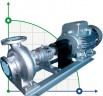 Unidad de bombeo para aceite térmico BTKF-K 50-160, 7,5 kW (3000)