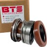 Uszczelnienie mechaniczne wału pompy R-104 25, SIC/SIC, VITON, 304