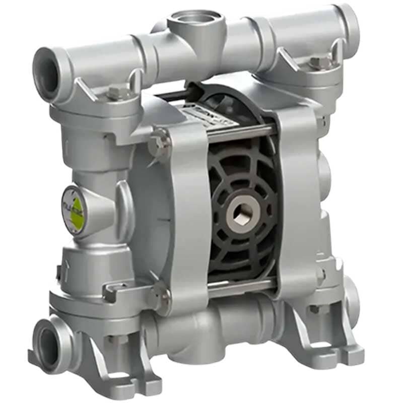 Пневматический мембранный насос для щелочи PHOENIX P30 ALU SANTOPRENE+PTFE, 35 л/мин