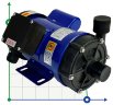 Pompe chimique MD-E-255SSV-5V22AYS, CFRETFE, 53L/min, 6.2m, 220V