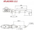 Дозирующий насос для химикатов ATLAS DOS 12.2-A-NBR без двигателя