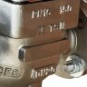 DN20 Pneumatisch betätigtes Stellventil 10P11Y-DNx2016Z-L122C-C (Gehäuse CF8, Sitz SS304) mit Stellungsregler YT-1000, Eingang 4-20mA, Ex