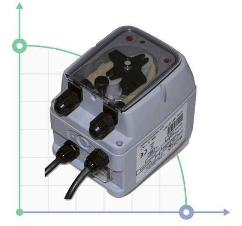 Pompe péristaltique PDP TEC-2TT 6-1 MULTITENSIONE SANTOPRENE GRIGIA
