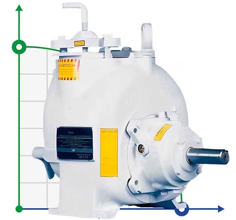 Selbstansaugende Güllepumpe P-2, 36/47, 7,5 kW, ohne Motor
