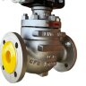 DN50 Pneumatisch betätigtes Stellventil 10P11Y-DNx5016Z-L112C-C (Gehäuse CF8, Sitz SS304) mit Stellungsregler YT-1000, Eingang 4-20mA, Ex