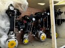 DN50 Pneumatisch betätigtes Stellventil 10P11Y-DNx5016Z-L112C-C (Gehäuse CF8, Sitz SS304) mit Stellungsregler YT-1000, Eingang 4-20mA, Ex