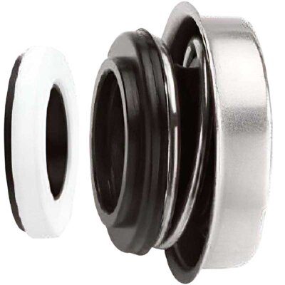 Dichtungen für Motorpumpen R-6A 12 mm Typ LIDERING LRB03, LRB03A, LRB03B, JOHN CRANE 6A aus den Werkstoffen SIC/SIC, NBR, 304