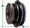 Mechanical seal R-6C 20, SIC/SIC, NBR, 304