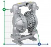 Pompe à membrane avec entraînement pneumatique DiaPump DPX 15 AL/T PRO