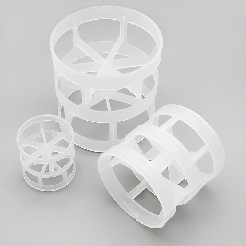 Pall Ring de plástico, PP, 76x76x3,0 mm, Plastic Pall Ring