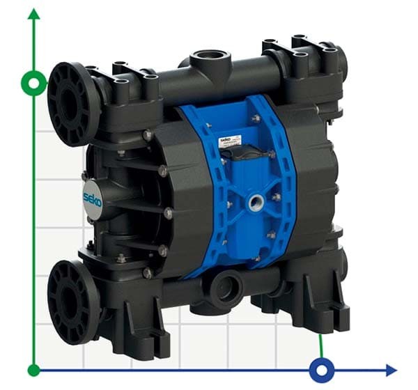 Seko Duotek AF700 PP pneumatic diaphragm pump