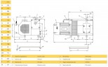 41 PBO vacuum pump with oil lubrication