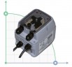 Pompe péristaltique PDP TEC-2VV 6-1 24-230VAC MULTITENSIONE SANTOPRENE GRIGIA