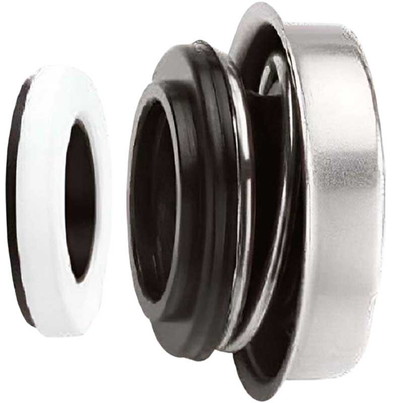 Garniture mécanique pour motopompe R-6A 16, A, SiC/SiC, NBR, 304