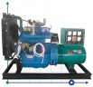Generador diesel industrial XHY-R40GF con ATS, motor Ricardo 50kVA, 40kW, 380V/50HZ tipo abierto