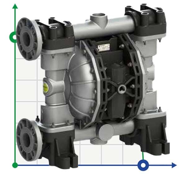 PHOENIX P700 ALU HYTREL ATEX пневматический мембранный насос