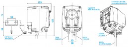 Bomba peristáltica B-FCD 1-3 90-260V